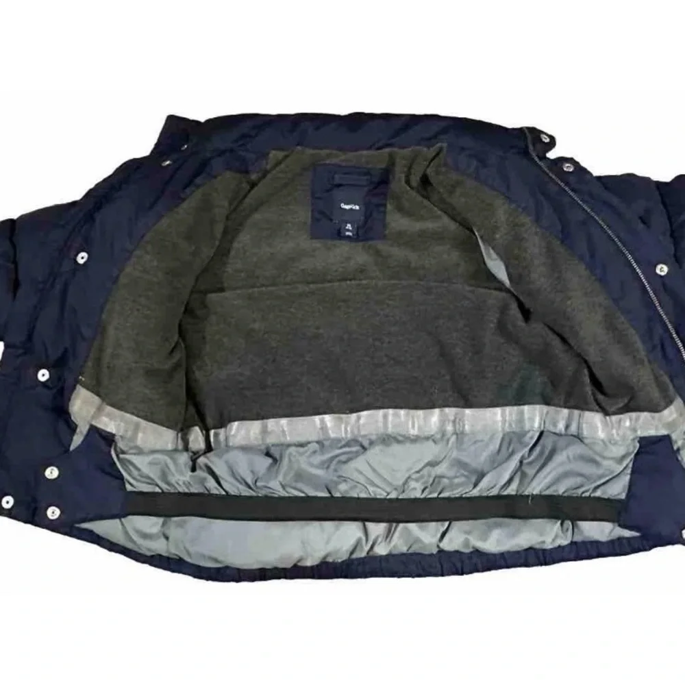 GAP Kids Boys Warmest Down Jacket Size XS  Extra Small 4/5 Blue